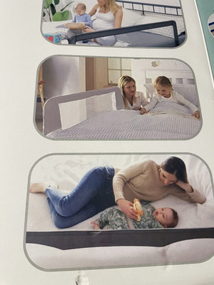 Bed rail for child, foldable, new