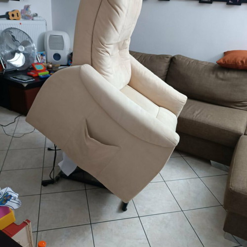 Relax massage armchair like new with reclining back and footrest