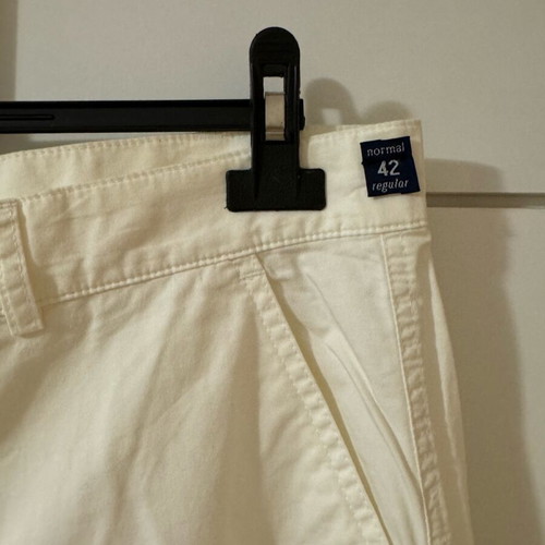 Straight line ivory pants like new