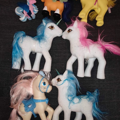 Ponies, goats and unicorns set used