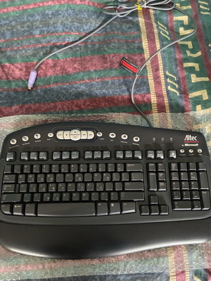 Wired mechanical keyboard PS/2 used (GR)