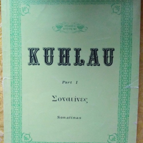 Kuhlau Sonatinas for Piano used, Part 1