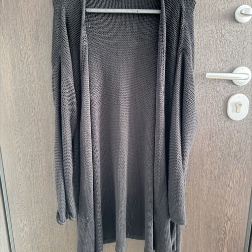 H&M cardigan used, black, size M