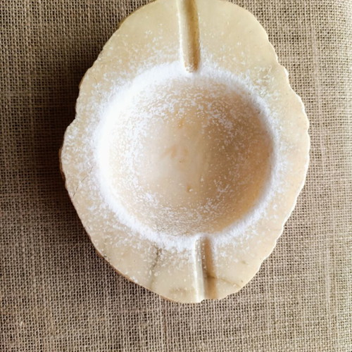 Marble ashtray vintage used