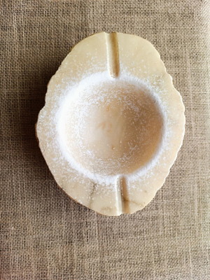 Marble ashtray vintage used