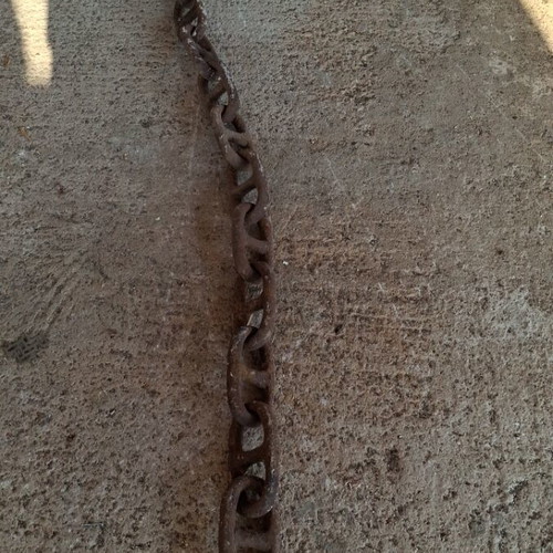 Large ship chain, 28 links, 4.5 meters