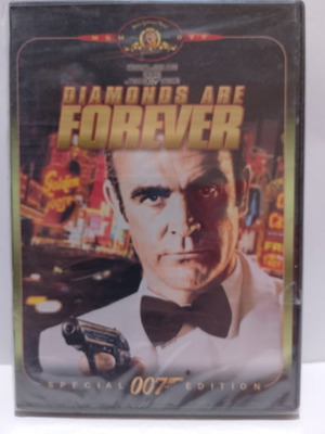 Τζέιμς Μποντ πράκτωρ 007 Diamonds Are Forever DVD καινούργιο, περιπέτεια