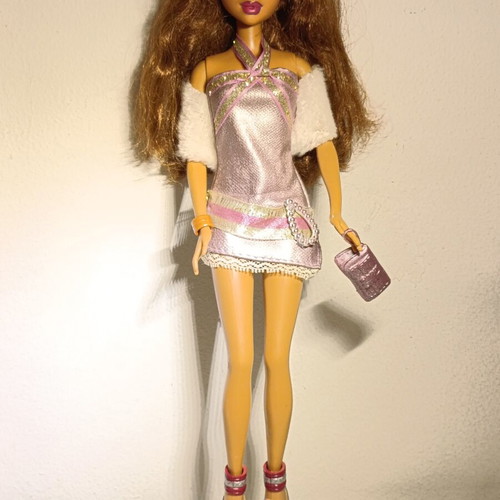 My Scene Madison Barbie doll used with bling bling dress