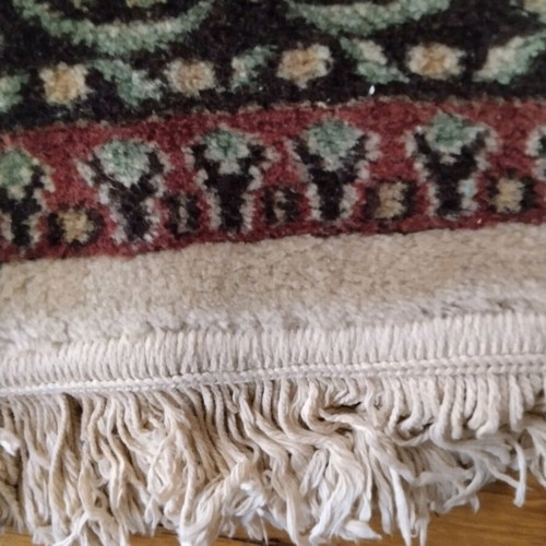 Vintage wool rug 2.55 x 1.55 Biokarpet
