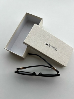 Valentino glasses used, black, with box