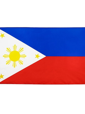Philippines national flag new, 90x150 cm, polyester silk