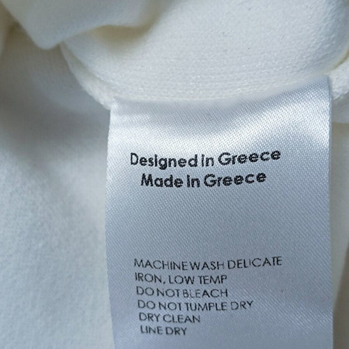 KRAMMA Athens knitted blouse loose turtleneck new, size S, ecru
