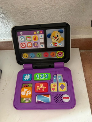 Fisher Price Laugh & Learn Educational Laptop like new for babies 6+ months
