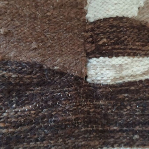 Decorative wool rug 100x66 cm like new