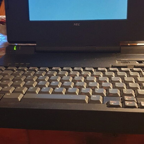NEC Micro Computer Ultralite 286F like new with case