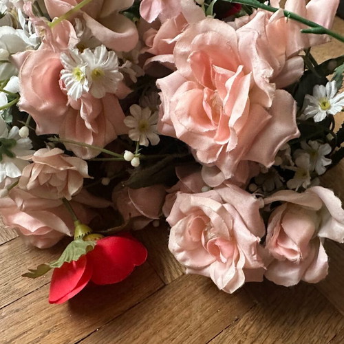 Bouquet with decorative flowers used