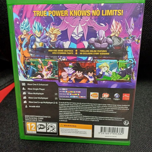 Dragon Ball FighterZ Xbox One game used