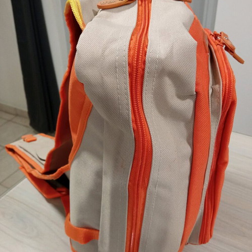 Crossbody bag new orange durable material for daily use