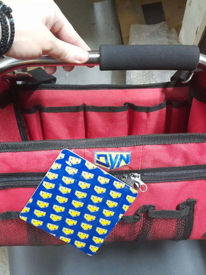 Τσάντα εργαλείων ώμου ανοιχτού τύπου κόκκινη καινούργια