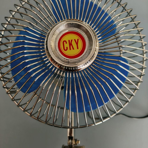 Vintage 24V Car Truck Fan used, retro accessory
