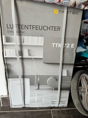 Trotec TTK 72 E dehumidifier new