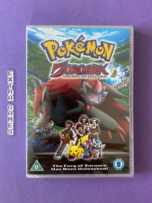 Pokémon Zoroark Master of Illusions DVD καινούριο
