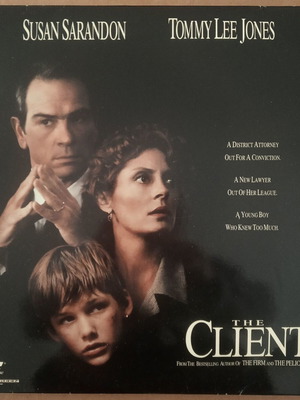 The Client double laserdisc used, thriller