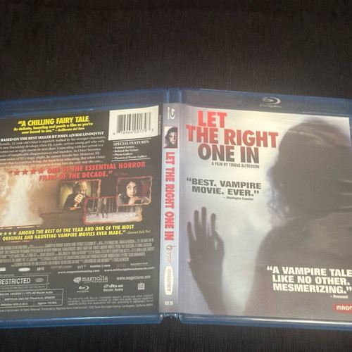 Let the Right One In Blu-ray like new, with English subtitles