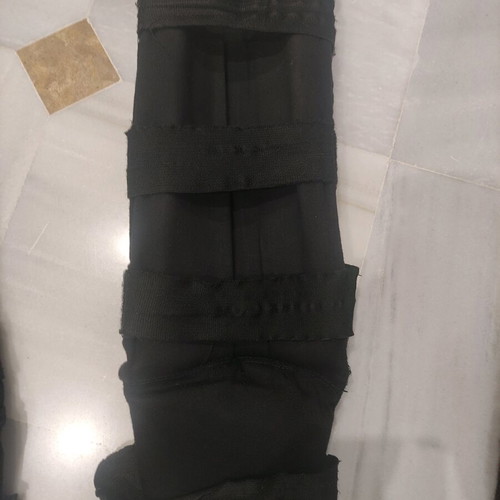 Force1 protective shin guards used, pair, black