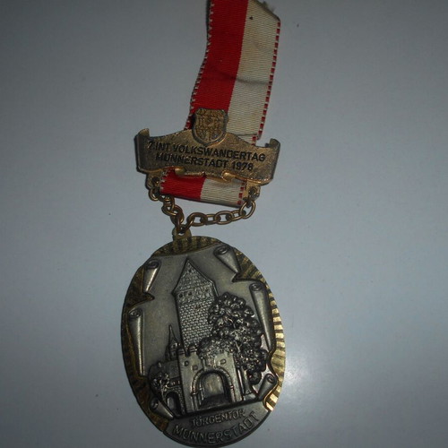 German memorabilia used, set of 2 from 1977 German festivals