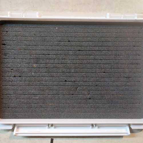 Fishing lure box with foam like new