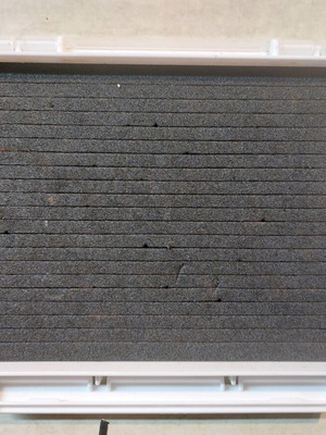 Fishing lure box with foam like new