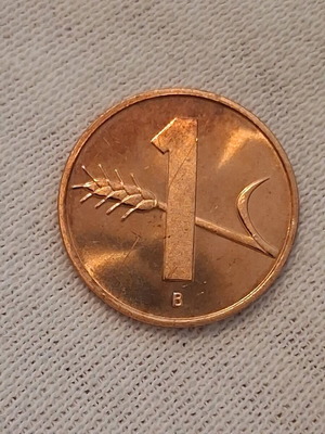Rappen Ελβετίας 1996 BU νόμισμα καινούργιο από μασούρι
