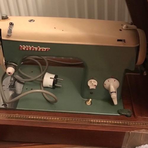 Kohler sewing machine functional in its box