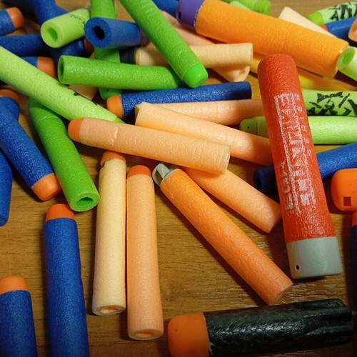 Nerf darts used