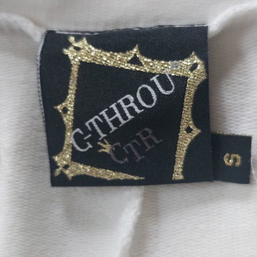 C-Throu women's pants tracksuit used white