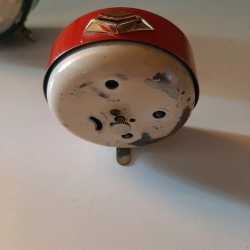 Antique clocks used, set of 3 wind-up from 1950s-60s