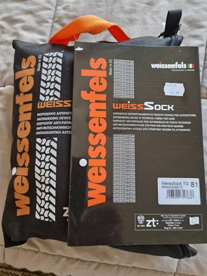Weissenfels WeissSock TG81 fabric snow chains