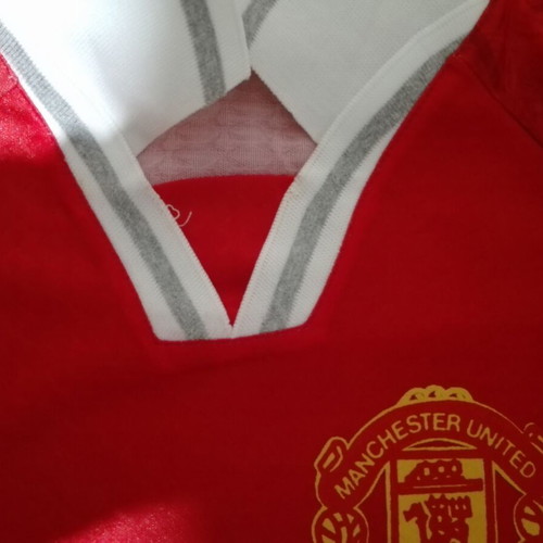 Manchester United vintage sports T-shirt used official replica XXL