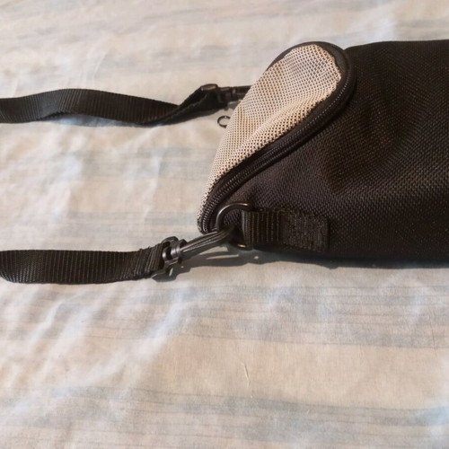 BlueSky camera carrying bag like new, black with gray detail