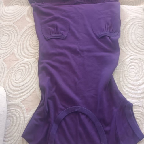 La Palma purple mako dress one size like new