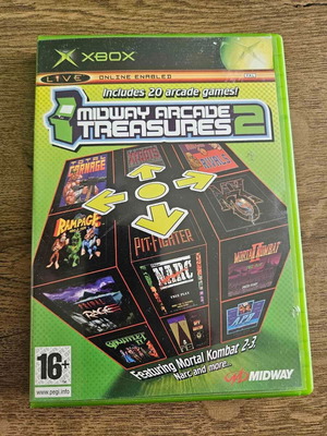 Midway Arcade Treasures 2 Xbox game like new
