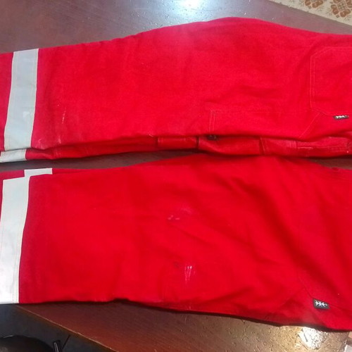 Axon Top Trousers 50-501-1 professional work trousers used, set of 2, with reflective stripes