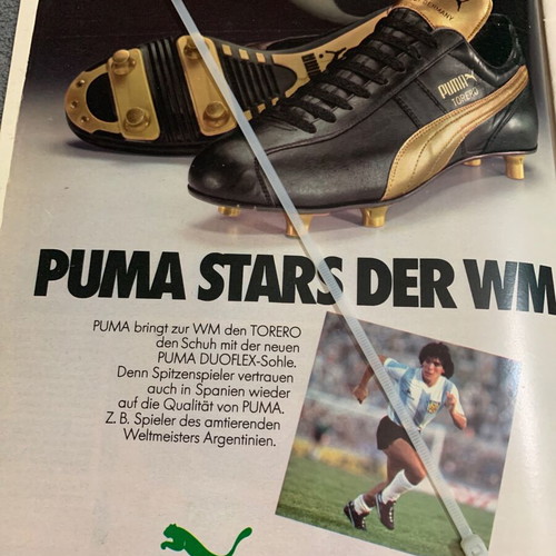 ESPANA 82 Kicker magazine insert, authentic original