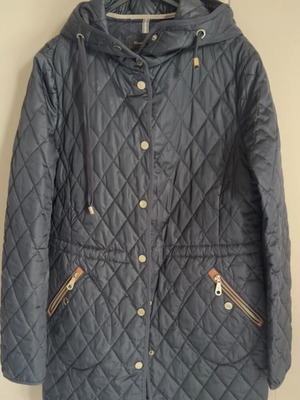 Massimo Dutty Quilted Navy Jacket Like New