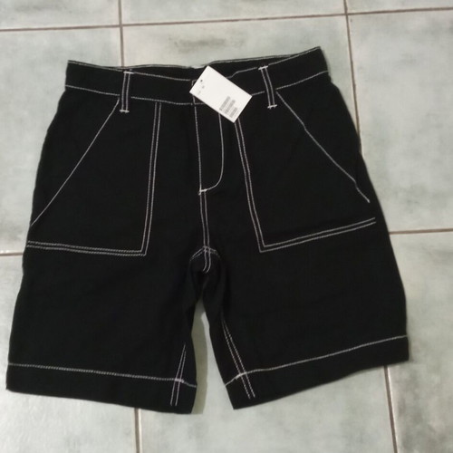 Blue Black Jean Bermuda shorts new, size 36, H&M