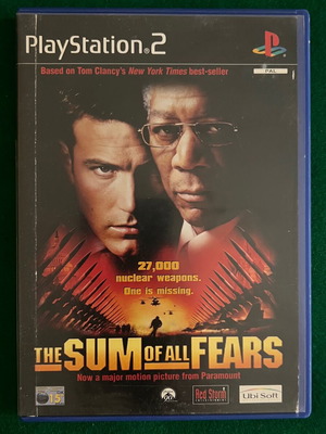 The Sum of All Fears παιχνίδι PS2 complete in box