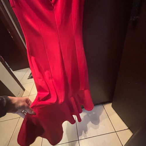 Junona dress red like new, size M 38 10