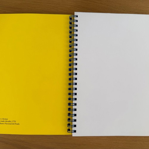 Del Prado Museum notebook Madrid new