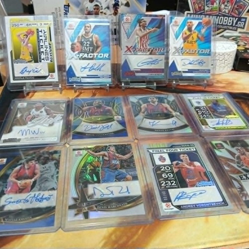 Euroleague Autograph Card Lot like new